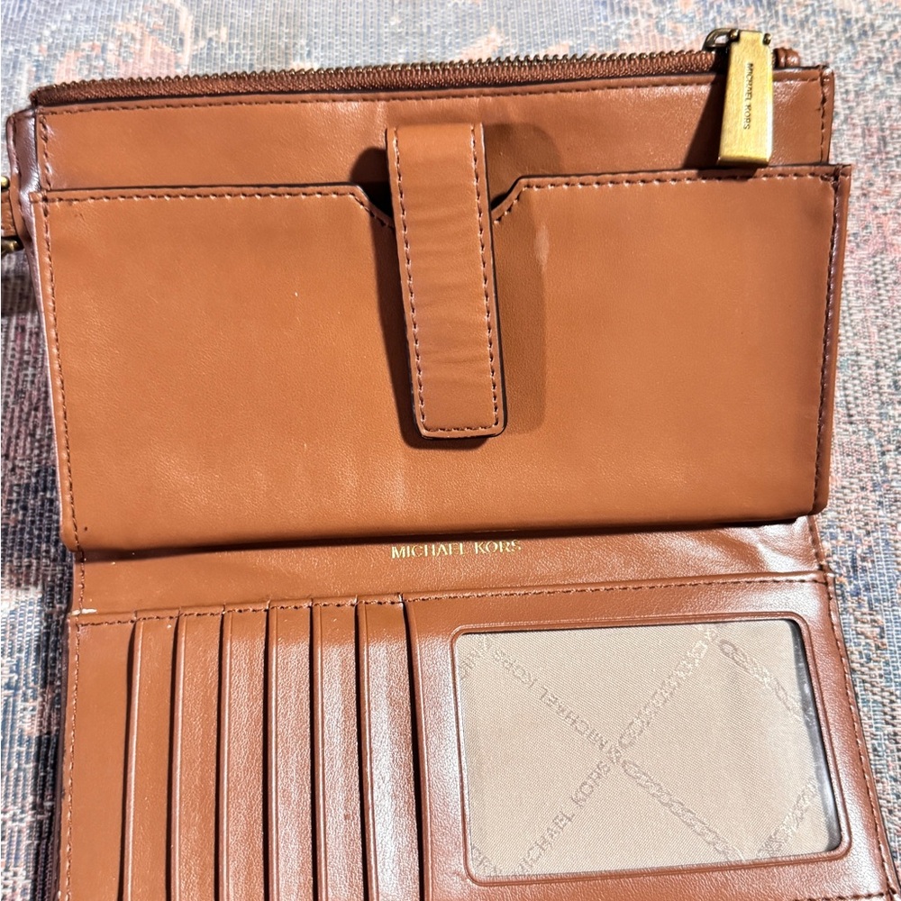 Michael Kors Tri-Color Patchwork Wallet - Picture 3 of 4